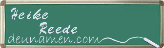 Heike Reede Visitenkarte